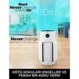 Shark 130M² 10 Yıl Filtre Evcil Hayvan Tüyü ve Koku Giderici Aktif Karbon Hepa Filtreli Profesyonel Hava Temizleyici - Beyaz
