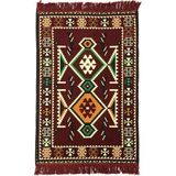 Shark Anadolu Kilim Bordo - 80 x 120 cm
