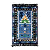 Shark Anadolu Seccade Kilim 12 Mavi
