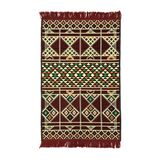 Shark Anatolia Baklava Bordo 80x120 cm Kilim