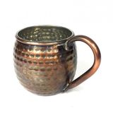 Shark Anatolia Luna Petekli Bakir Kupa Bardak Mug Oksit