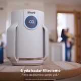 Shark Compact Pro Hava Temizleyici, Güçlü Filtreleme,uzun Ömürlü Performans, Alerjenlere Karşı Etkili, Yemek Kokusu, Toz, Polen Filtreleme - Gri