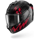 Shark D-Skwal 3 Shıever Kapalı Kask (Motozilla) - XL - Kırmızı