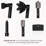 Shark FlexStyle 5-in-1 Siyah Premium Saç Kurutma ve Şekillendirme Seti, 1400 W, Auto-Wrap Otomatik B