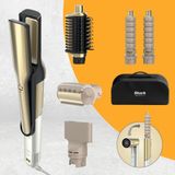 Shark Glam Gold Yüksek Kaliteli Saç Kurutma ve Şekillendirme Seti, Negatif Iyon Teknolojisi, Seramik Düzleştirici Plaka, Anti Frizz Etki, Elektriklenme Karşıtı Sistem, 1500 W Motor
