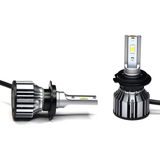 Shark H4 LED Far Ampülü Csp+ LED Xenon 180W 18000 Lumen Canbus Beyin Shark K3 Plus H4 - Gri