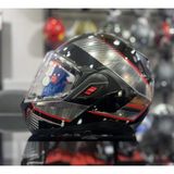 Shark Kask Shark Oxo Sıkter Çene Açılır Gümüş/Siyah/Kırmızı