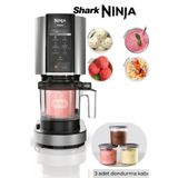 Shark Ninja Ice Cream Maker - Dondurma, Gelato, Sorbe, Smoothie Kasesi, Milkshake Dondurma Makinesi