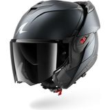 Shark Oxo Dark Shadow Mat Çene Açılır Kask B16