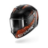 Shark Rıdıll 2 Speed-Vıb Kapalı Kask - XL - Siyah - Turuncu
