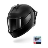 Shark Skwal Cup Dark Shadow Dual Kapalı Kask - 2XL - Siyah