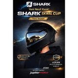 Shark Skwal Cup Dark Shadow Mat Kapalı Kask - Mat - Siyah