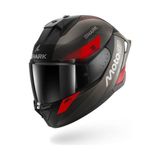 Shark Skwal Cup Motogp Mat Kapalı Kask - XL - Mat Siyah - Neon Kırmızı