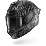 Shark Skwal Cup Speed Fancy Mat Siyah Antrasit Gümüş Kapalı Kask