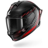 Shark Skwal Cup Speed-Tech Siyah-Kırmızı Kapalı Kask (Pınlock Hediyelidir) - XL