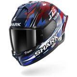 Shark Skwal Cup Zarco Gp Kapalı Kask Siyah Vizörlü (Artı Şeffaf Vizör) - Çok Renkli