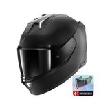 Shark Skwal I3 Dark Shadow Edition Mat Kapalı Kask - Mat Siyah