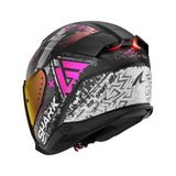 Shark Skwal I3 Jet Hellcat Yarım Kask Iridyum Vizörlü (+1 Şeffaf Vizör) - Mor