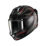 Shark Skwal I3 Lınık Kapalı Kask - Mat Siyah - Neon Kırmızı - XL