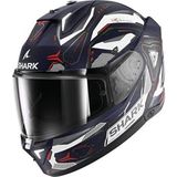Shark Skwal I3 Lınık Mat Kapalı Kask - Lacivert - Turuncu