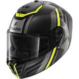 Shark Spartan Rs Carbon Shawn Sarı Siyah Gri Kapalı Kask - M