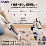 Shark Stainforce Kablosuz Şarjlı Koltuk ve Halı Yıkama Makinesi + Dijitalhassas Mutfak Tartısı - Beyaz