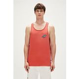 Shark Tank-Top Ginger Tarçın Baskılı Erkek Atlet
