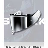 Shark VZ40030P Chrome Kask Vizörü - Krom Aynaı
