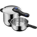 Shark Wmf Perfect Plus Düdüklü Tencere Seti 6.5+3l Outlet - Gümüş - 3 - 6,5 L Set