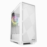 SHARKOON KASA MID TOWER PSUSUZ 3XFAN VS8 RGB WHITE