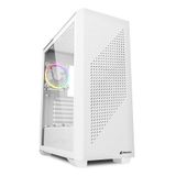 SHARKOON KASA MID TOWER PSUSUZ 3XFAN VS9 RGB WHITE