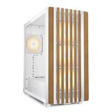 SHARKOON KASA MID TOWER PSUSUZ 4XFAN REBEL C70G RGB WHITE