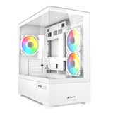 SHARKOON KASA MINI TOWER PSUSUZ 3XFAN MK6 RGB WHITE