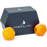 Sharksline - Jawline Chewy Ball, Yüz Yogası, Mewing, Yüz Kası, Double Set Seviye 2 ve 3 Turuncu