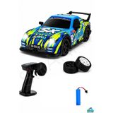 SHARKY Oyuncak 2.4GHz Uzaktan Kumandalı 4x4 Şarjlı LED Işıklı Drift Yapan Araba - Uzaktan Kumandalı Rc Drift Aracı