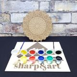 Sharp & Art Sharp&art Ahşap Mandala Hobi Boyama Setleri - 2
