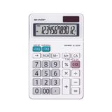 Sharp EL-320W Beyaz 12 Hane Masa Üstü Hesap Makinesi