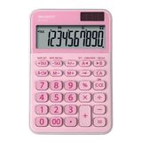 Sharp EL-M335BPK 10 Haneli Eğimli LCD Masa Üstü Hesap Makinesi Pembe - Ofis İhtiyaçları İçin İdeal