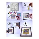 sharp&art Lotus Boyama Epoksi Hobi Seti ,Kendi Sanat Eserini Kendin Yap....DIY