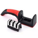 Sharpener Rs-168 Bıçak Bileyici 3 Açılı Elmas Seramik Çelik Bıçak Bileme Aleti - 1 Adet