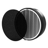 SHARPER IMAGE MD1-0045 PURIFY 5 için True HEPA Yedek Filtre Kartuşu, Siyah