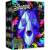 Sharpie 26 Parça Wolf Fine + Ultra Fine Marker