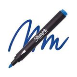 Sharpie Akrilik Markör Kalem Yuvarlak Uç Mavi SH-2218115 (6 Lı Paket) - Beyaz