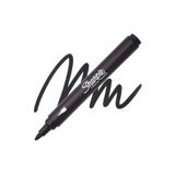 Sharpie Akrilik Markör Kalem Yuvarlak Uç Siyah Sh-2218123 (6 Lı Paket)