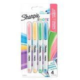 Sharpie Fosforlu Kalem Snote Çok işlevli Kesik Uçlu 4 Lü Blister Markör