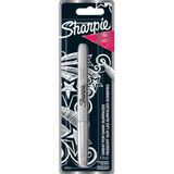 sharpie markör permanent kalem metalik gümüş tekli bls 1986004 - Yok
