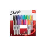 Sharpie Permanent Marker Kalem Fine Uç 24 Renk Set