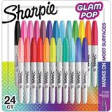 sharpie permanent markör kalem fine glam pop 24 renk 2198779 - Yok