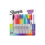 Sharpie Permanent Markör Kalem Fine Glam Pop 24 Renk 2198779