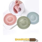 Sharvox Silikon Lavabo Süzgeci – Banyo ve Mutfak Gider Kapatıcı – Çöp Tutucu Süzgeç – Tıkanıklık Önleyici - Çok Renkli